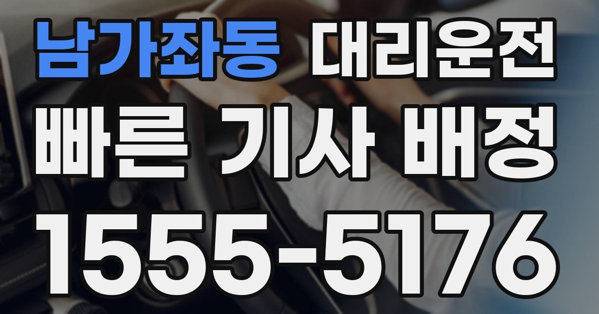 일일대리기사