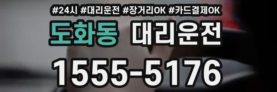 도화동 대리운전