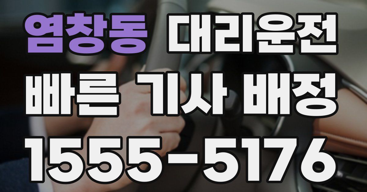 일일대리기사