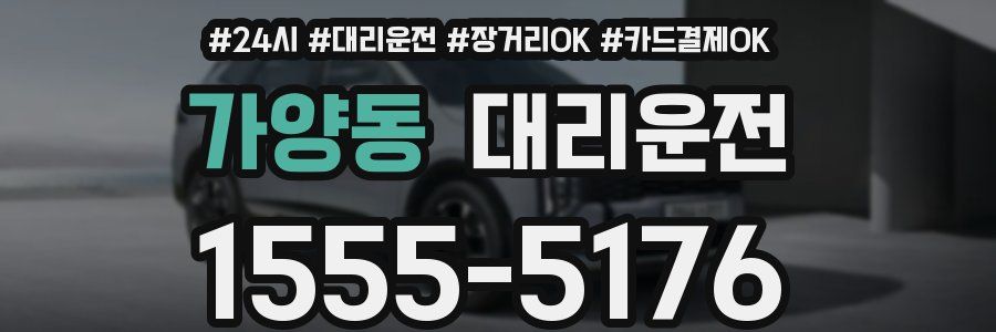 가양동 대리운전