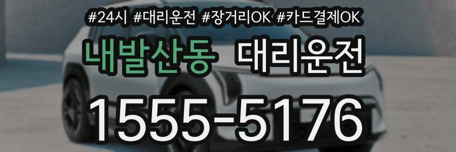 내발산동 대리운전