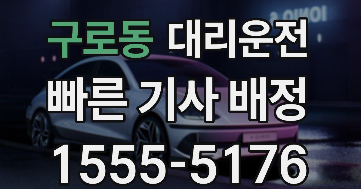 일일대리기사