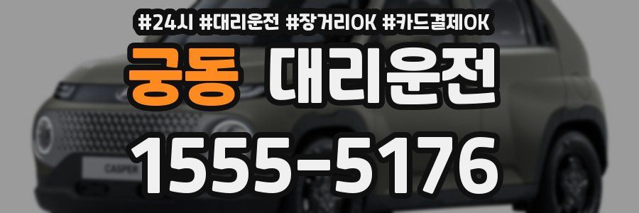 궁동 대리운전