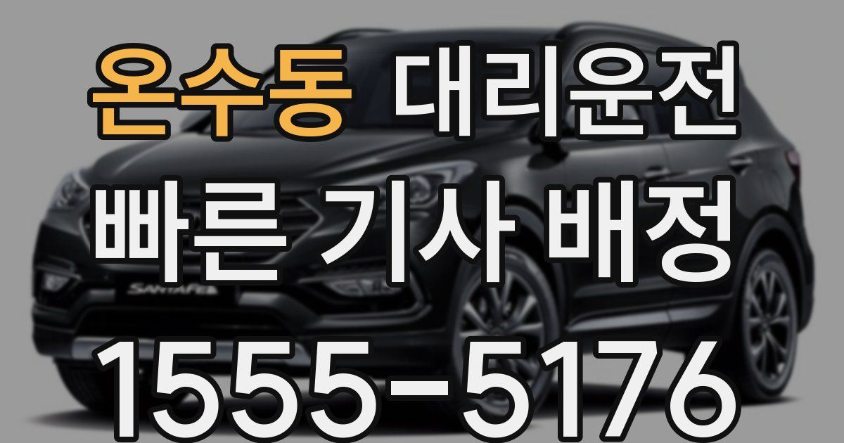 일일대리기사