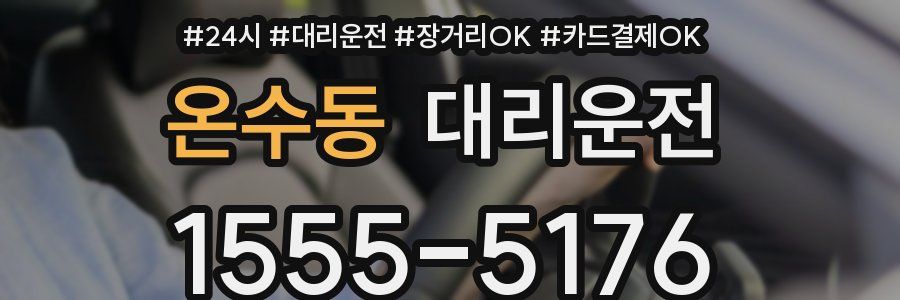 온수동 대리운전
