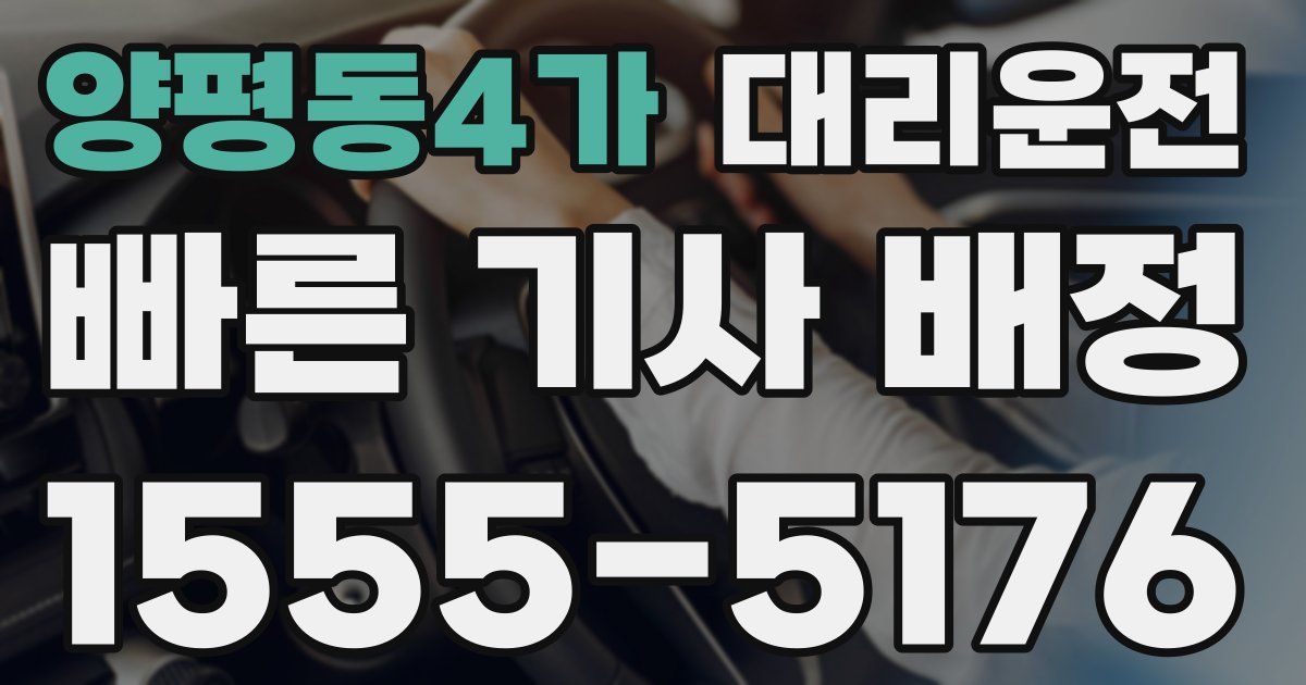 일일대리기사