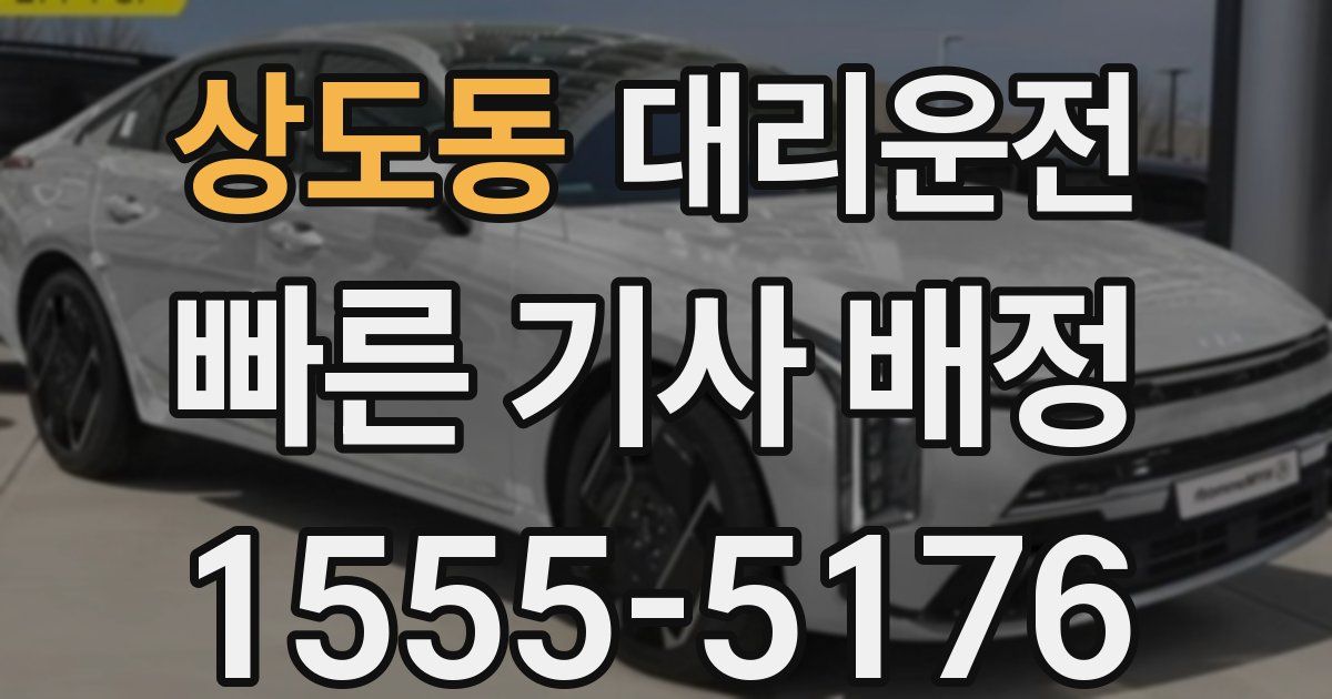 일일대리기사