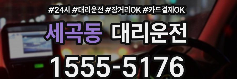 세곡동 대리운전