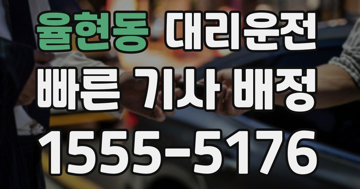 일일대리기사