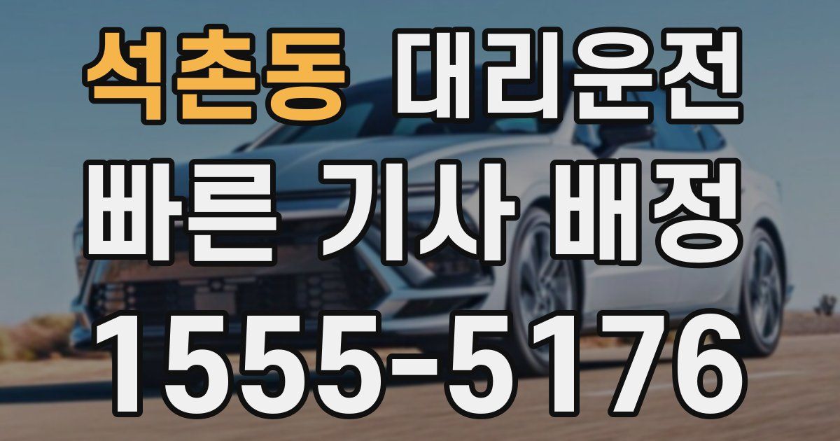일일대리기사