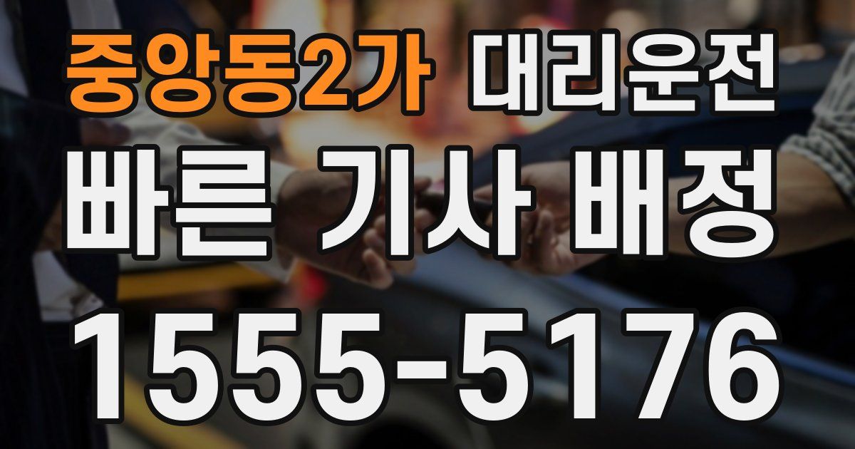 일일대리기사