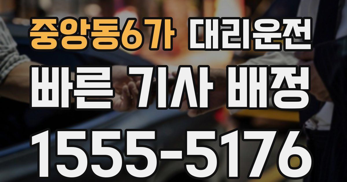 일일대리기사