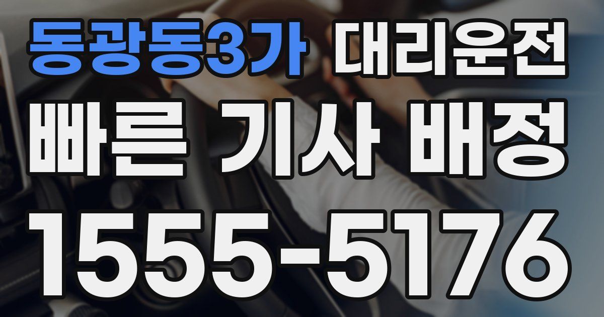 일일대리기사