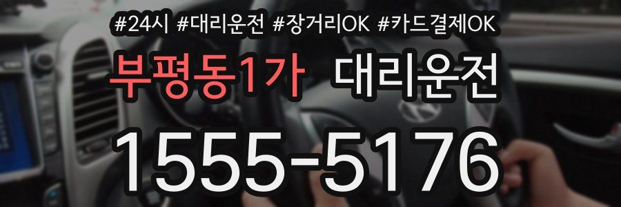 부평동1가 대리운전