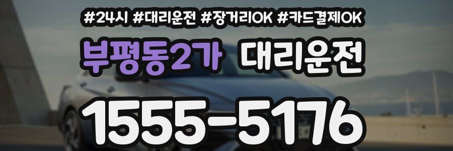 부평동2가 대리운전
