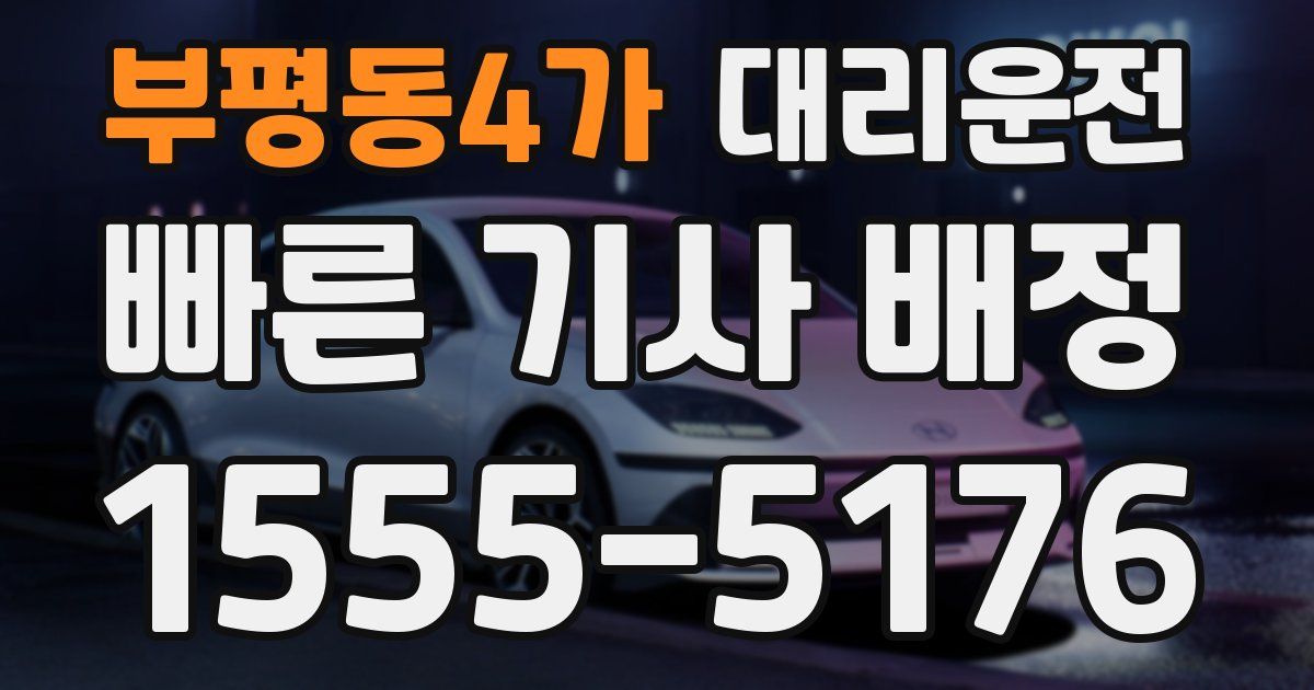 일일대리기사
