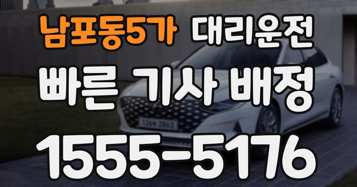 일일대리기사