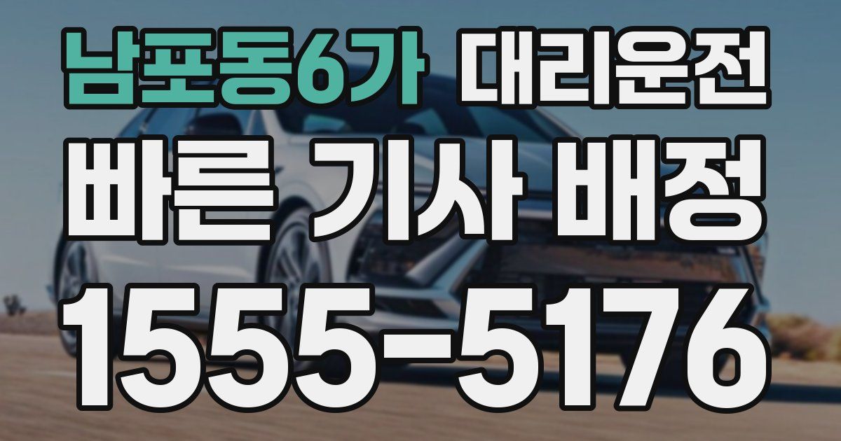 일일대리기사