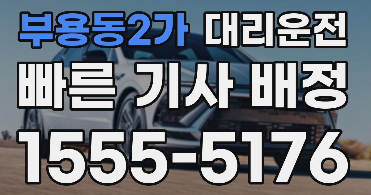 일일대리기사