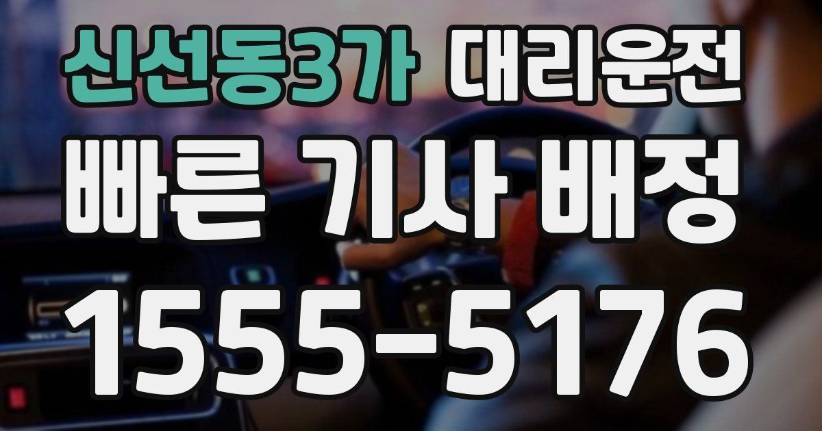 일일대리기사