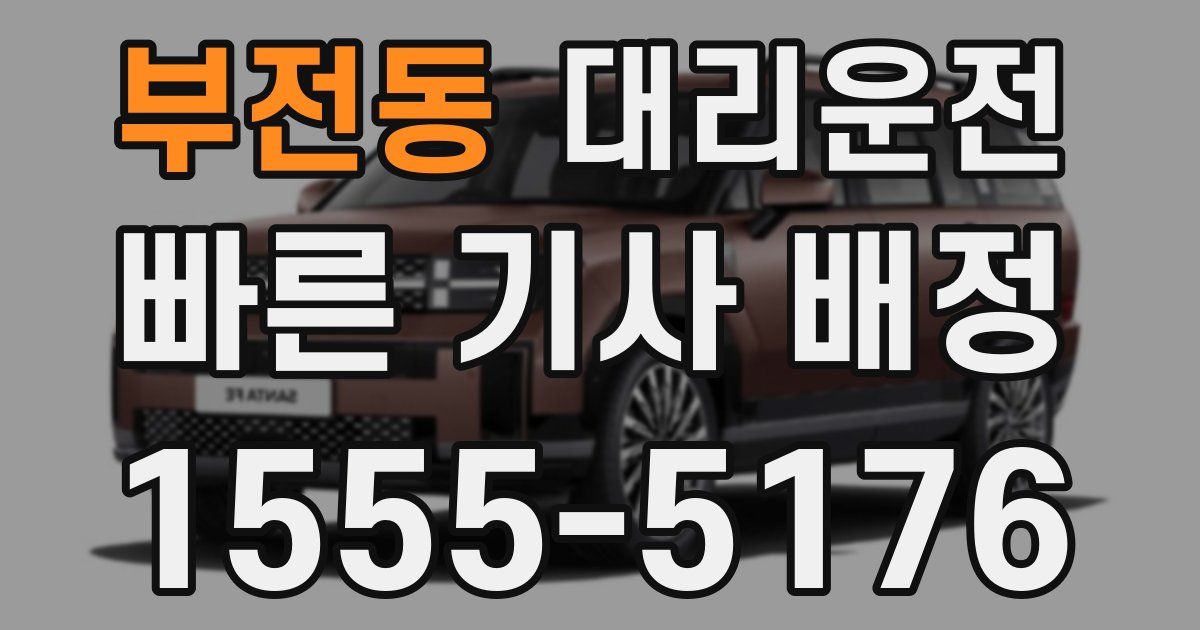 일일대리기사