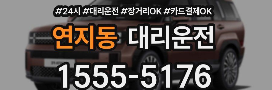 연지동 대리운전