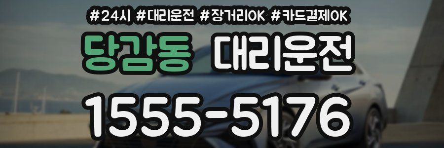 당감동 대리운전
