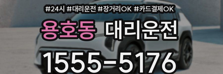 용호동 대리운전