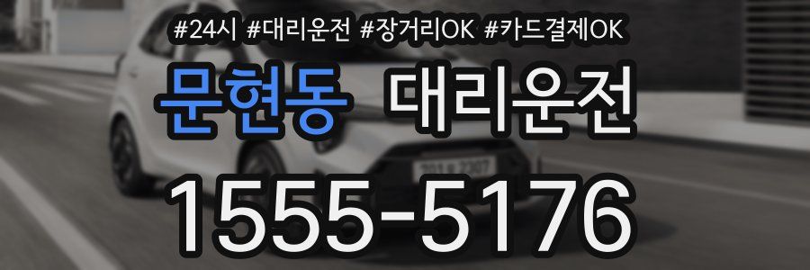 문현동 대리운전