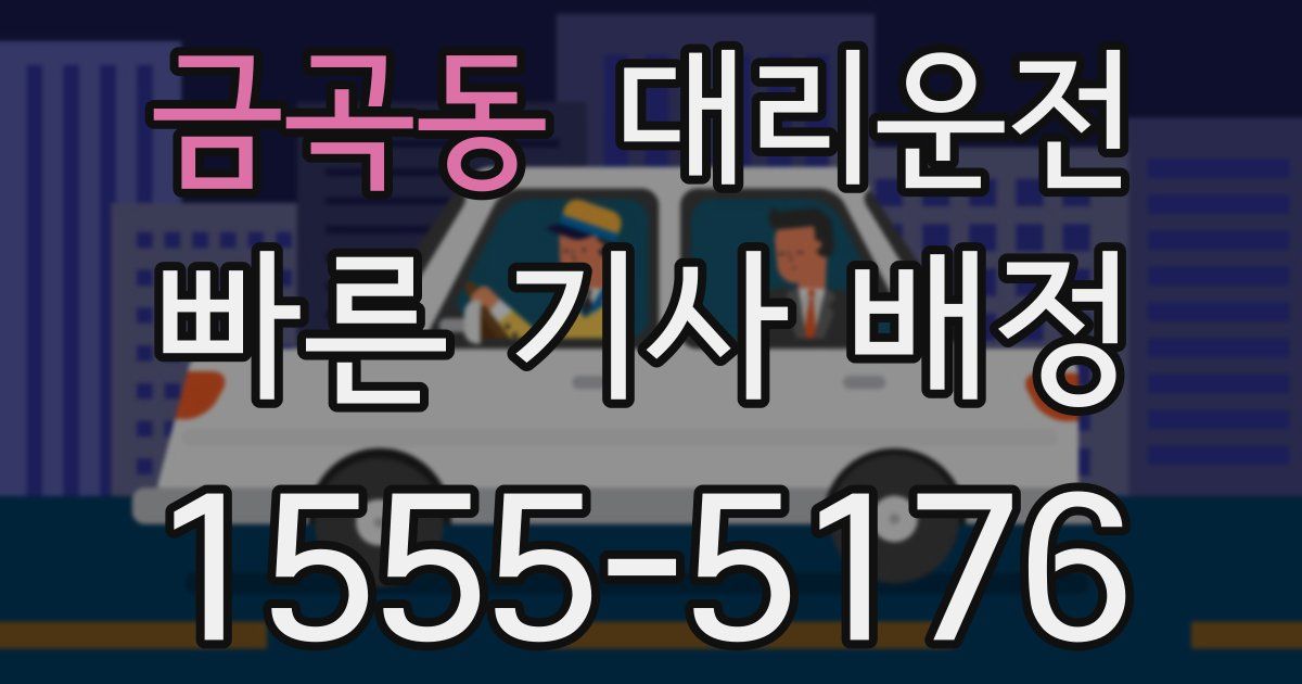 일일대리기사