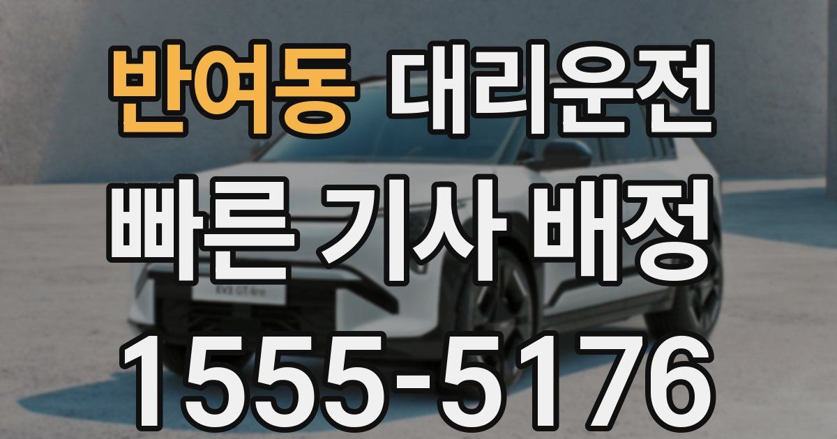 일일대리기사