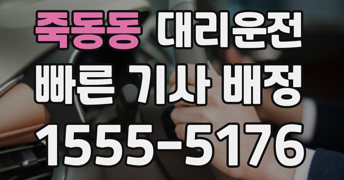 일일대리기사