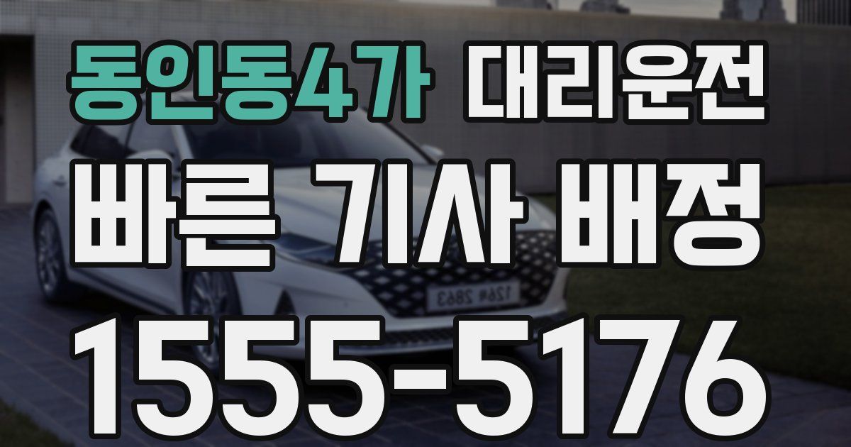 일일대리기사