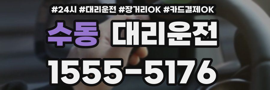 수동 대리운전
