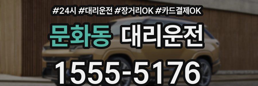 문화동 대리운전