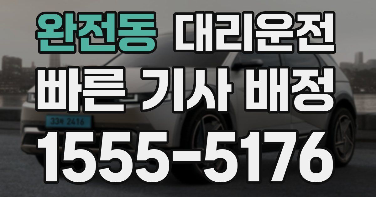 일일대리기사