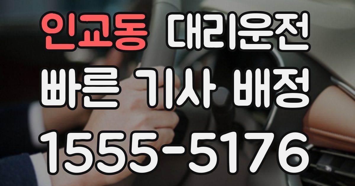 일일대리기사