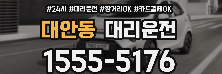 대안동 대리운전