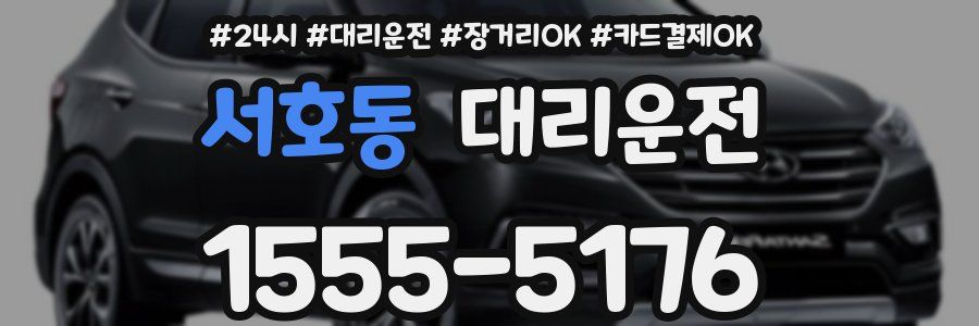 서호동 대리운전