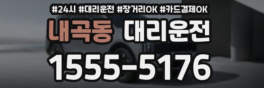 내곡동 대리운전