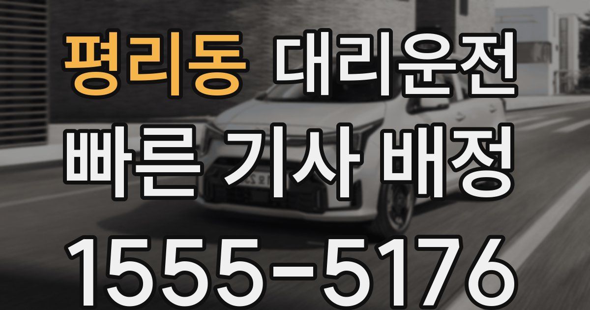 일일대리기사
