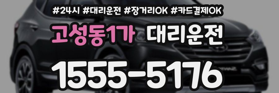 고성동1가 대리운전