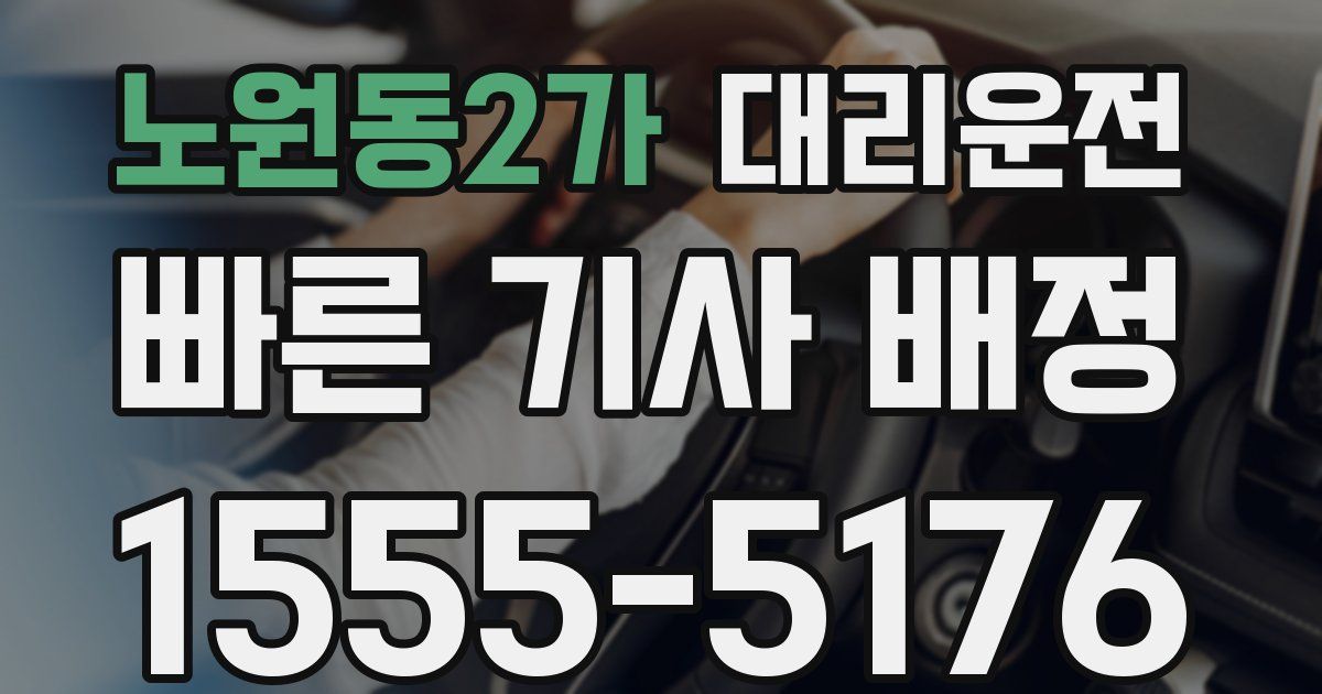 일일대리기사