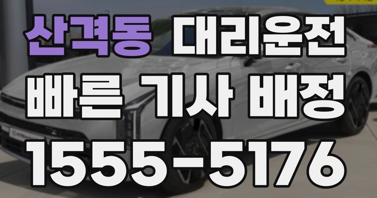일일대리기사