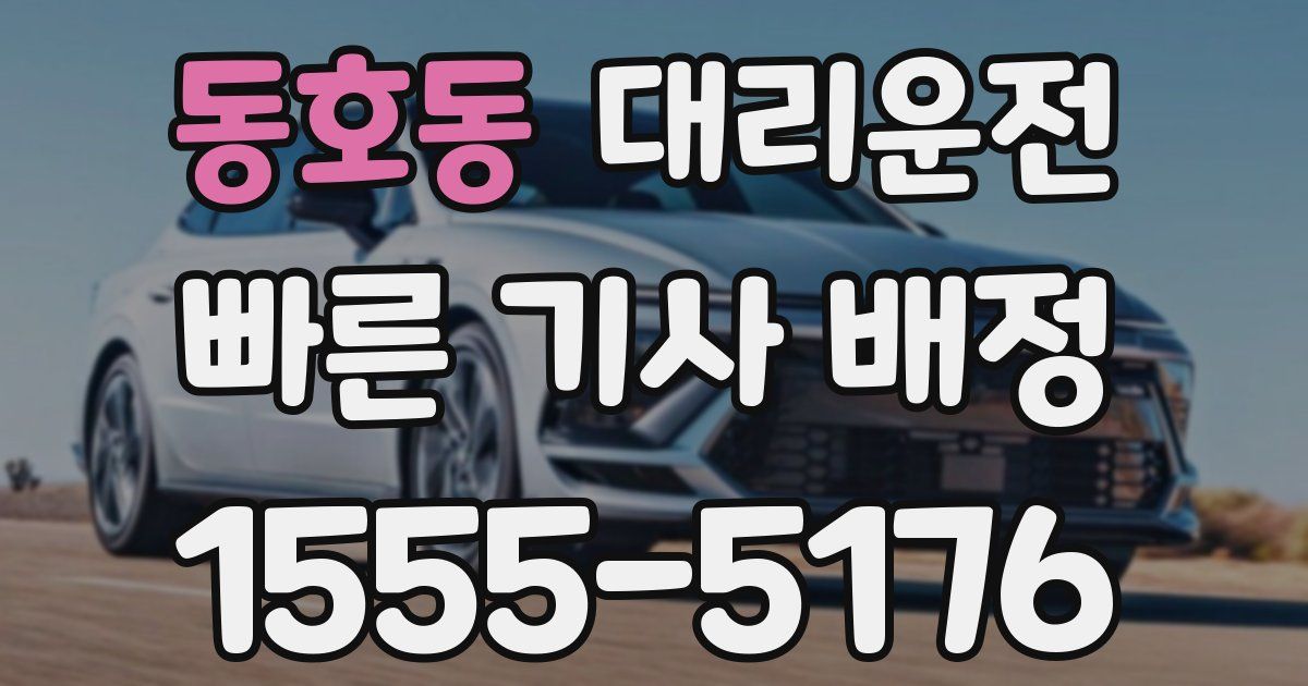 일일대리기사