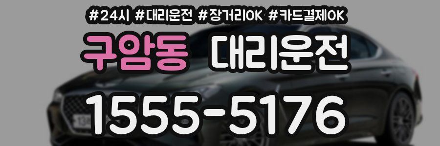 구암동 대리운전