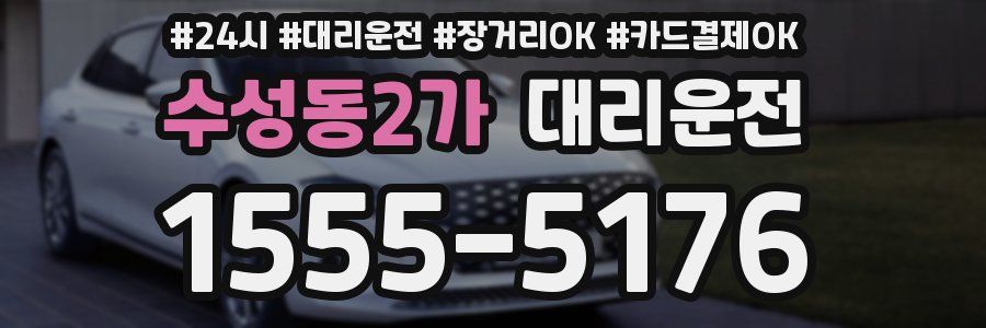 수성동2가 대리운전