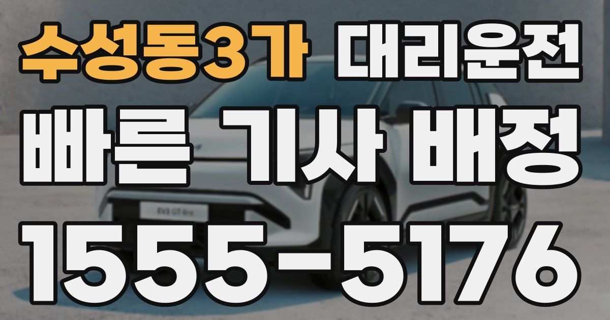 일일대리기사
