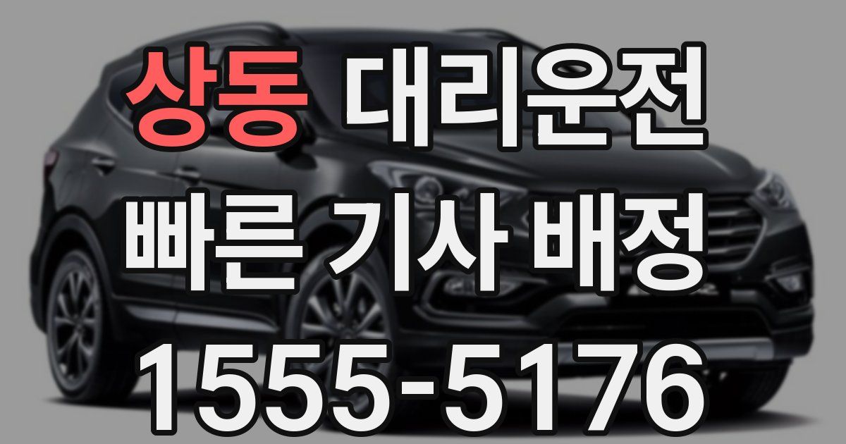 일일대리기사