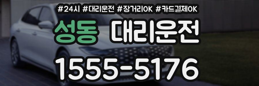 성동 대리운전